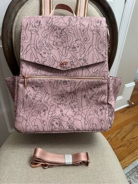 Freshly Picked Classic Diaper bag in Princess Party print.